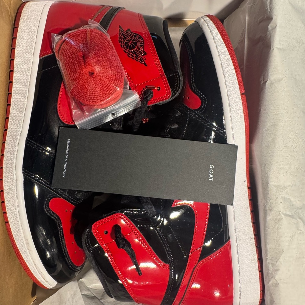 Jordan Athletic Shoes - Red and Black